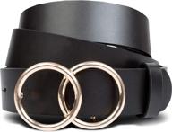 black womens belt affordable designer logo