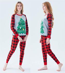 img 2 attached to 🎅 DemiFill Family Christmas Pajamas - Matching Boys and Girls Sleepwear, Holiday PJs for Kids