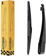 🚗 premium all-season rear wiper blade arm for tucson 2010-2015 & kia sportage 2011-2016 - original equipment replacement 12" (pack of 2) logo