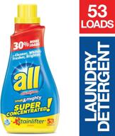 💪 powerful and efficient: all small & mighty super concentrated stainlifter liquid laundry detergent, 40 fl oz (53 loads) logo