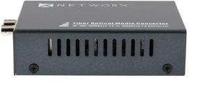 img 3 attached to Networx Гигабитный оптоволоконный медиаконвертер: UTP на 1000Base-SX, ST мультимод, 550м, 850нм.