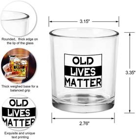 img 3 attached to 10oz Whiskey Glass Stocking Stuffers: Unique White Elephant Gifts for Adults at Christmas - Perfect for Men, Dad, Husband, and Friends