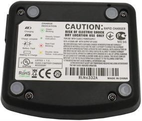 img 2 attached to GoodQbuy Совместимое зарядное устройство Motorola RDM2070D RDU4160D