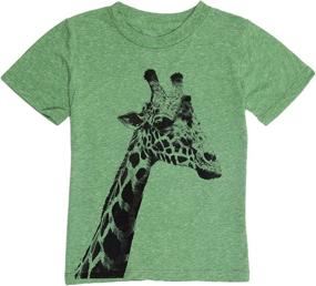 img 2 attached to 🐯 Get Your Little Adventurer Stylish with Peek Zoo Youth Animal Shirts – Boys' Clothing!