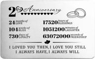 🎁 anniversary wallet for him or her - ideal gift for husband, boyfriend, or girlfriend logo