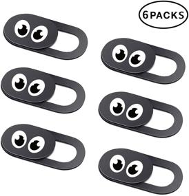 img 4 attached to 👁️ Eye Webcam Cover Slide - Protect Your Privacy on Laptop, Desktop, iPhone - 6 Pack