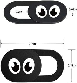 img 3 attached to 👁️ Eye Webcam Cover Slide - Protect Your Privacy on Laptop, Desktop, iPhone - 6 Pack
