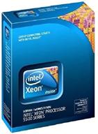 процессор intel xeon x5550 с тактовой частотой 2,66 ггц и кэшем 8 мб, сокет lga1366. логотип