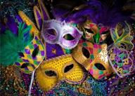 🎭 mardi gras wonderland: carnival-themed 7x5ft masquerade photo backdrop – mesmerizing background for birthday parties & booth props logo