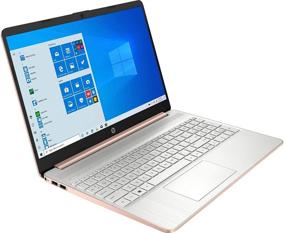 img 1 attached to Renewed HP 15.6 inch HD Laptop with AMD Ryzen 💻 5 3500U, 8GB RAM, 256GB SSD, Win10 - Rose Pink Edition