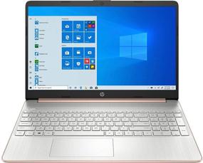 img 3 attached to Renewed HP 15.6 inch HD Laptop with AMD Ryzen 💻 5 3500U, 8GB RAM, 256GB SSD, Win10 - Rose Pink Edition