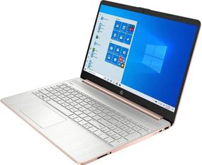 img 2 attached to Renewed HP 15.6 inch HD Laptop with AMD Ryzen 💻 5 3500U, 8GB RAM, 256GB SSD, Win10 - Rose Pink Edition