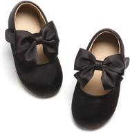 flats ballet shoes for toddler girls - otter momo girls' footwear logo