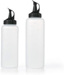 img 4 attached to 🌶️ OXO Good Grips Squeeze Bottle Set for Chefs