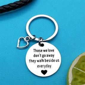 img 2 attached to Memorial Keychain Memorial Everyday Keychain Gift Remembrance