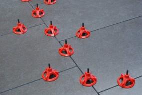 img 1 attached to 🔧 Spin Doctor Tile Leveling System 1 by 16Th&#34;, 1.5mm - Achieve Flawless Tile Installation with 250-Piece Box