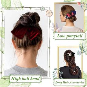 img 3 attached to 🎀 6 Piece Deft Bun Maker Set - Magic Donut Hair Bun Maker for French Hairstyles, Twist Buns, & Summer Headbands - Print Hairpin - Flexible Hair Twist Maker in Multi Colors- Hair Bun Tool for Women - Perfect for Ballet Buns & Hair Styling