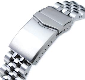 img 2 attached to 💎 Polished Jubilee Bracelet for Seiko SBDC001: An Exquisite Accessory