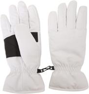 ❄️ snow proof women's ski gloves by mountain warehouse logo