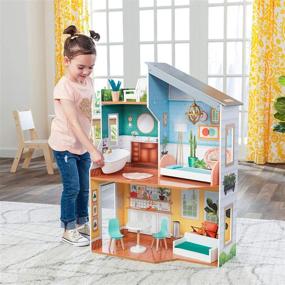 img 3 attached to 🏠 Multicolor Dollhouse Furniture by KidKraft - Model 65988