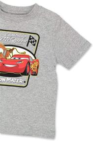 img 1 attached to 🚗 Adorable Disney Cars Tow Mater Toddler Boys Short Sleeve T-Shirt Tee for Your Little Racer!