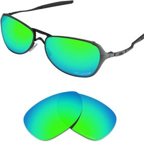 img 3 attached to Tintart Performance Replacement Polarized Etched Emerald Men's Accessories and Sunglasses & Eyewear Accessories