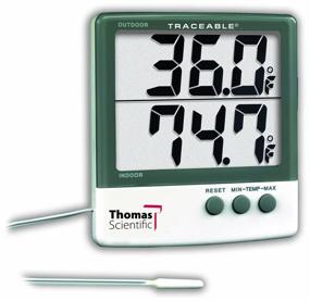 img 1 attached to 🌡️ Thomas - 4126 Traceable Digital Thermometer, -58 to 158 degrees Fahrenheit, -50 to 70 degrees Celsius