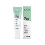 👀 acure ultra-hydrating eye cream | 100% vegan | intense moisture for dehydrated skin | adaptogens & green coffee | deep moisturization | 0.5 fl oz logo