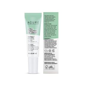 img 2 attached to 👀 ACURE Ultra-Hydrating Eye Cream | 100% Vegan | Intense Moisture for Dehydrated Skin | Adaptogens & Green Coffee | Deep Moisturization | 0.5 Fl Oz