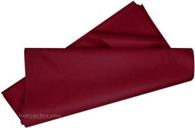 img 4 attached to 🎁 Burgundy Gift Wrap Tissue Paper: Flexicore Packaging - 15"x20", 100 Count