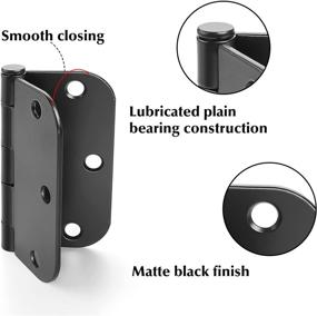 img 3 attached to 🚪 Interior Radius Corner Haidms Hinges