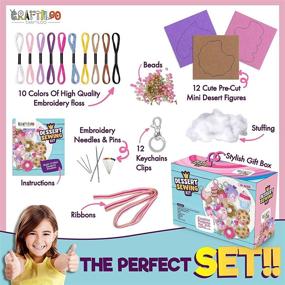 img 3 attached to 🧁 Discover the Delight of Pre Cut Dessert Sewing with our Beginners Educational Kit