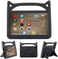 riaour kids shock proof protective cover case for 7 tablet (5th generation 2015 / 7th generation 2017) (black) logo