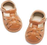 ultimate comfort and style: kiderence baby girls infant sandals - first toddler sandals for girls - kids shoes for unmatched cuteness! logo