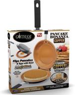 gotham steel double pan: the ultimate nonstick copper pan for fluffy pancakes, perfect omelets, frittatas, french toast, and more! logo