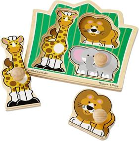 img 3 attached to 🐒 Exploring the Wild with Melissa & Doug Jungle Friends Animals