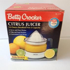 img 1 attached to Betty Crocker Citrus Juicer Reverse