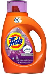 img 4 attached to Tide HE Spring & Renewal Liquid Laundry Detergent - 46 Ounce