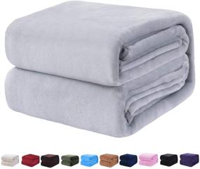 img 4 attached to Hokly Blanket Microplush Lightweight Blankets Bedding