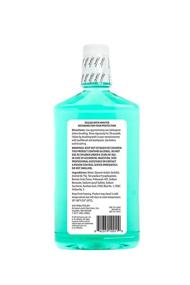img 1 attached to 🪥 Solimo Pre-Brush Dental Rinse - Pack of 4, Green Mint Flavor, 16 fl oz - Amazon Brand