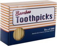 🎋 bamboo toothpicks with timeless values logo