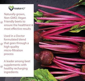 img 1 attached to 💚 KaraMD UltraBeets: Doctor Formulated Superfood Powder Boosts Nitric Oxide, Heart Health, Circulation, and Energy – Natural, Non-GMO, Vegan Supplement, 30 Servings
