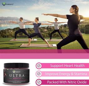 img 3 attached to 💚 KaraMD UltraBeets: Doctor Formulated Superfood Powder Boosts Nitric Oxide, Heart Health, Circulation, and Energy – Natural, Non-GMO, Vegan Supplement, 30 Servings