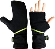 turtle gloves lightweight convertible running outdoor recreation logo