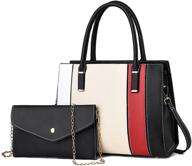 👜 stylish elda handbags set: shoulder messenger, matching women's handbags, wallets & satchels logo