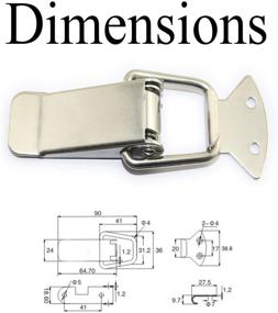 img 3 attached to Furniture Hardware Cabinet Closure Stainless