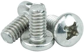 img 1 attached to Phillips Stainless Bridge Fasteners: Quality Screws for Quantity Uses