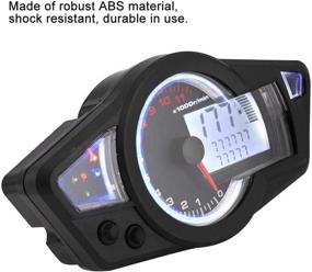 img 3 attached to Motorcycle Odometer Universal Speedometer Tachometer