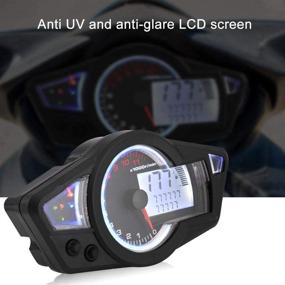 img 2 attached to Motorcycle Odometer Universal Speedometer Tachometer