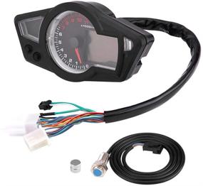 img 4 attached to Motorcycle Odometer Universal Speedometer Tachometer